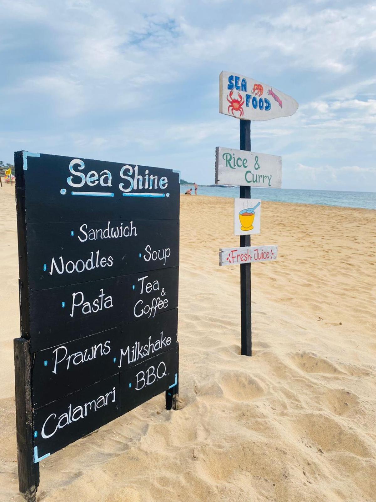 Sea Shine Guest House Hikkaduwa Ngoại thất bức ảnh
