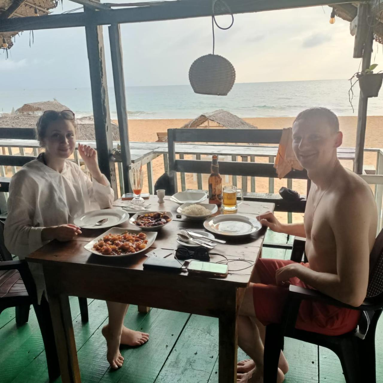 Sea Shine Guest House Hikkaduwa Ngoại thất bức ảnh